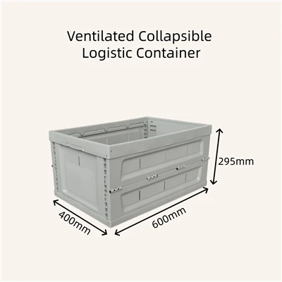 Prezračevani zložljivi logistični zabojnik